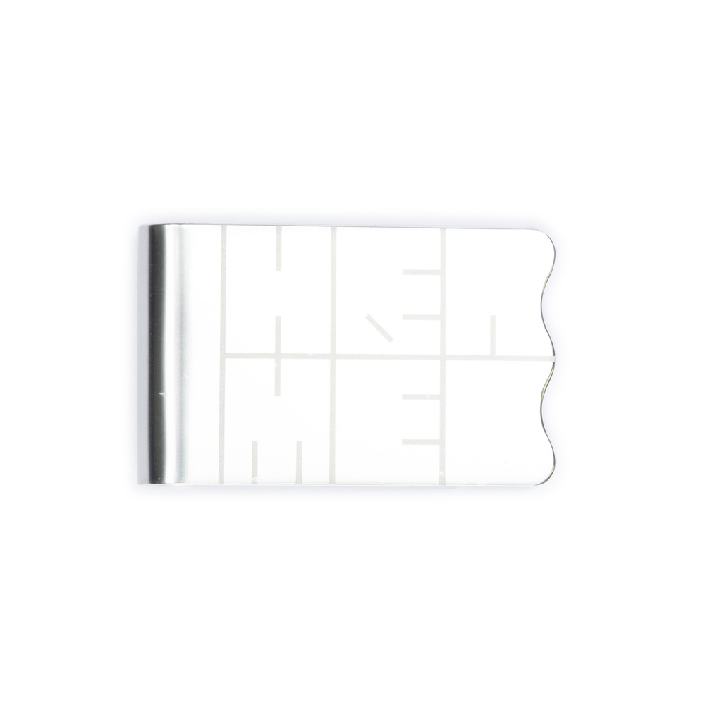 Hermes Typo Money Clip